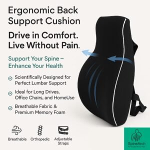 spinearch chair & car back rest pillow (18x14x5) this price applicable only on 30 pc. moq