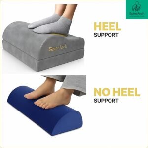 spinearch foot rest s curve pillow (16x24x6) with base plate 50 mm this price applicable only on 30 pc. moq