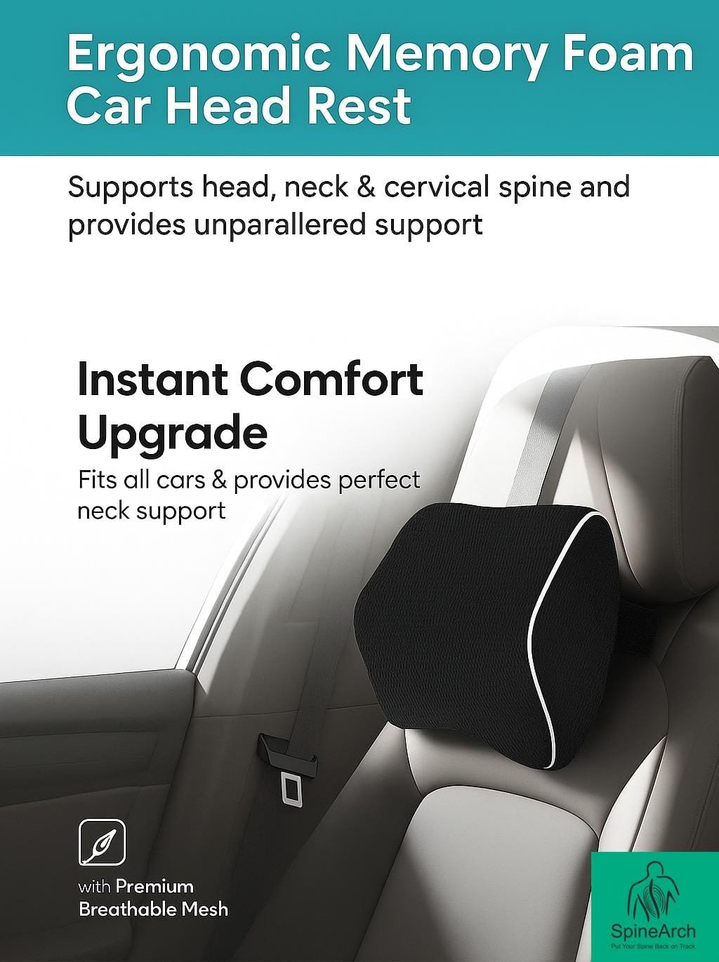 spinearch chair car neck rest pillow (10x9x4) this price applicable only on 30 pc. moq spinearch chair car neck rest pillow (10x9x4) this price applicable only on 30 pc. moq