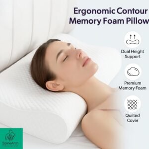 spinearch neck rest s curve pillow baby size (12x19x3.5) this price applicable only on 30 pc. moq