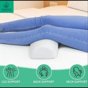 spinearch neck rest lumber support pillow full moon (17x8x4) this price applicable only on 30 pc. moq