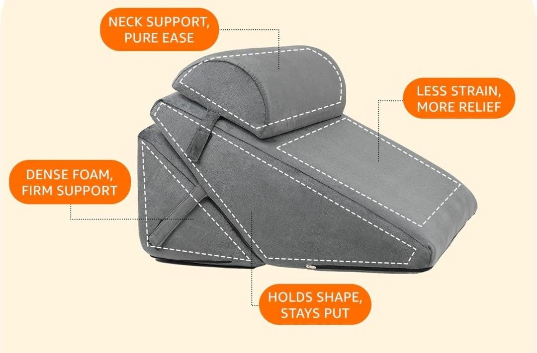 spinearch wedge supporting pillow 2 (22x22x12) this price applicable only on 30 pc. moq spinearch wedge supporting pillow 2 (22x22x12) this price applicable only on 30 pc. moq