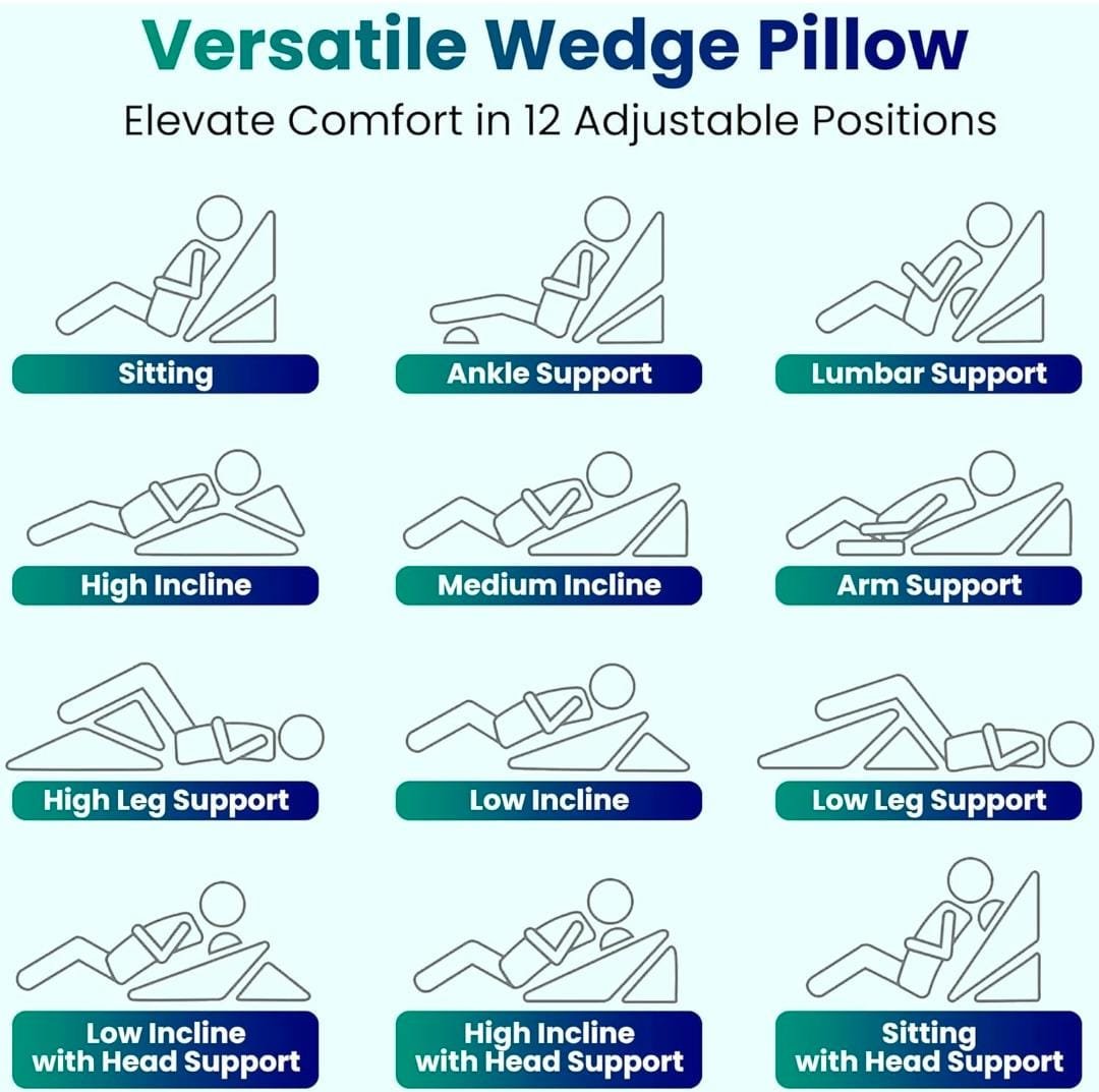 spinearch wedge supporting pillow 2 (22x22x12) this price applicable only on 30 pc. moq spinearch wedge supporting pillow 2 (22x22x12) this price applicable only on 30 pc. moq