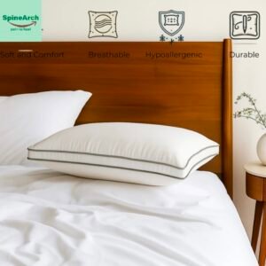 spinearch microfiber filling double pipin pillow (17x27) blue (copy) (copy) (copy)