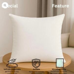 spinearch microfiber filling cushion (16x16) grey (copy)